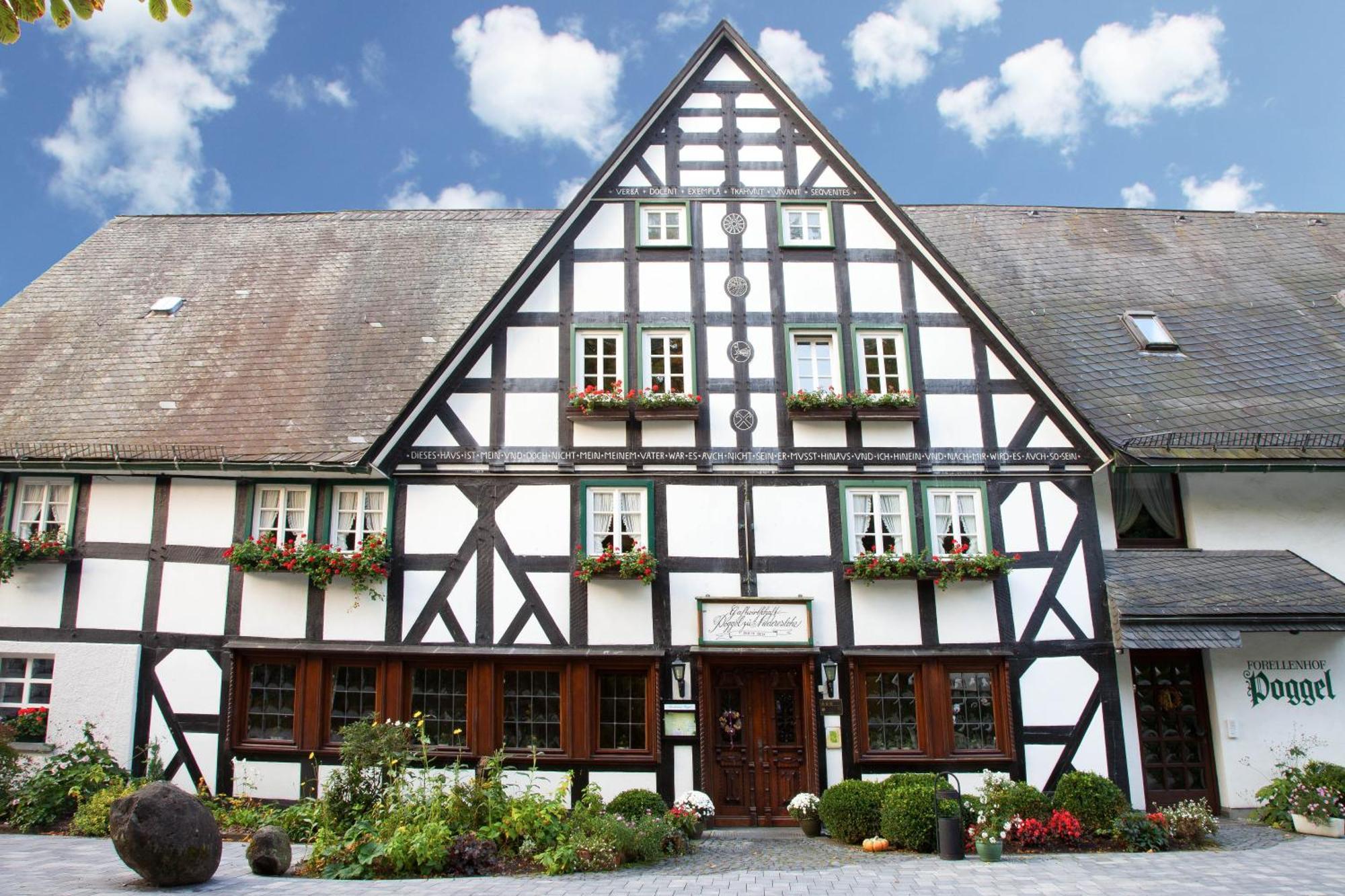 Forellenhof Poggel Eslohe Exterior foto